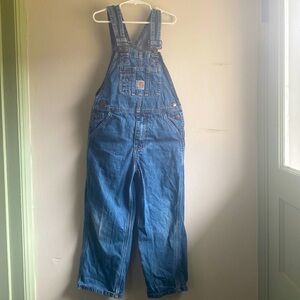 Little boys sz 6 carhartt overalls